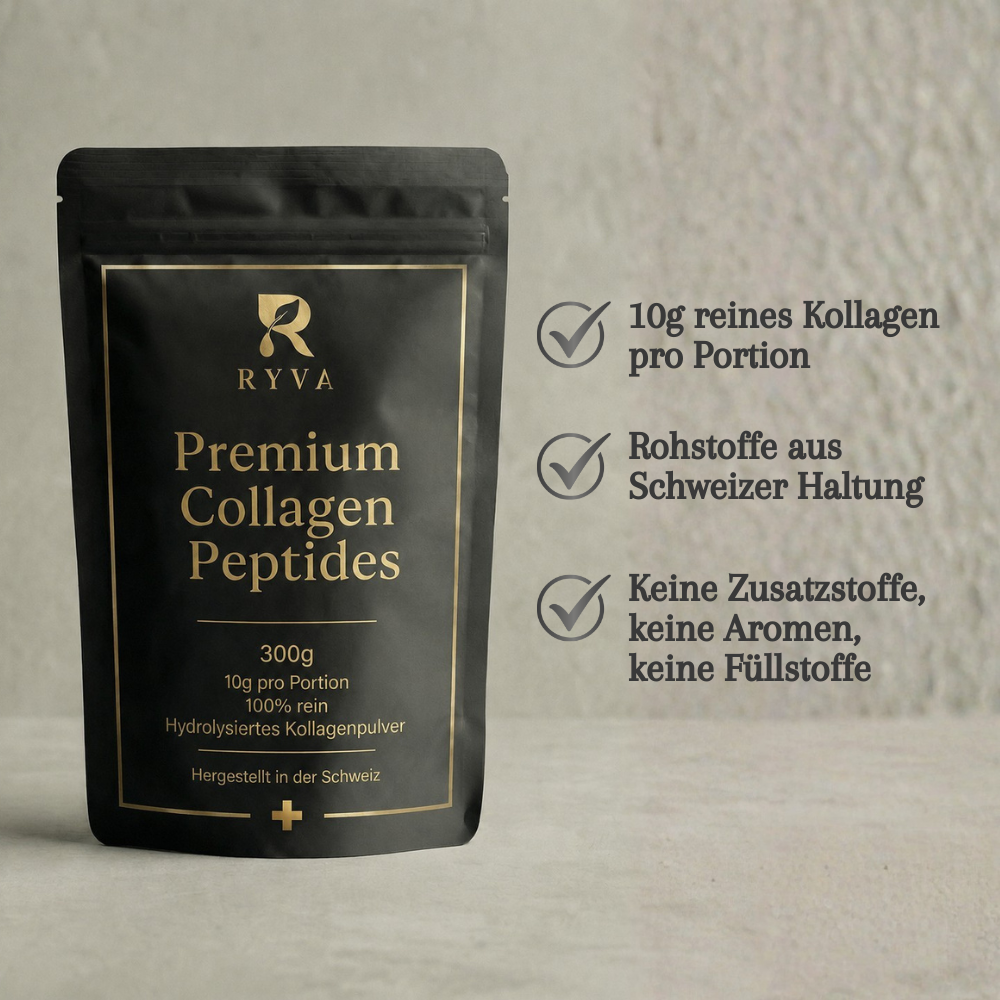 RYVA Premium Collagen Peptides | 300 g = 30 Portionen